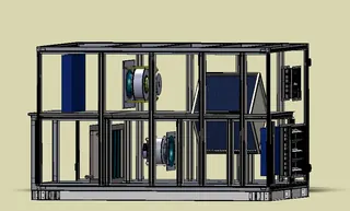Graphic of air handling unit CL1